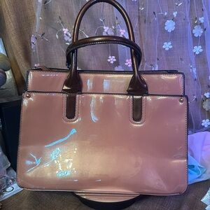 Vernis Like EUC Tote Bag Large and Shiny PU